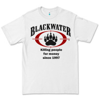 White Blackwater Premium Tee - PixelFlow