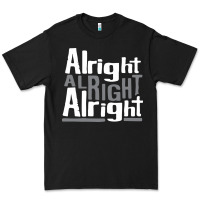 Black matthew mcconaughey dazed & confused alright alright alright hipster t Premium Tee - PixelFlow