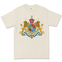 Bone Iran Coat of arms Flag souvenir Iranian Persian Premium Tee - PixelFlow