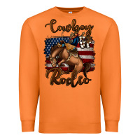 Carrot cowboy up rodeo bucking bronco Premium Sweatshirt - Jasminsmagicworld
