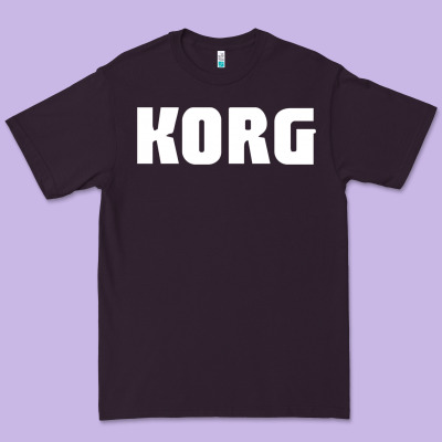 Korg New Premium Tee Designed By Pixelflow