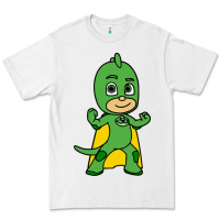 White gekko cat boy Premium Tee - PixelFlow