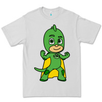 Dove Grey gekko cat boy Premium Tee - PixelFlow
