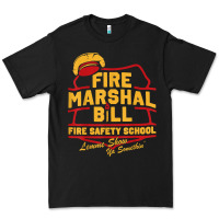 Black fire marshal bill fire safety school funny firefighter t shirt Premium Tee - PixelFlow