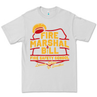 Dove Grey fire marshal bill fire safety school funny firefighter t shirt Premium Tee - PixelFlow