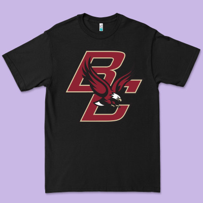 Boston College Eagl3s Premium Tee Designed By Snappyart