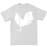 Dove Grey game fowl gallegos, rooster, chicken t shirt Premium Tee - PixelFlow