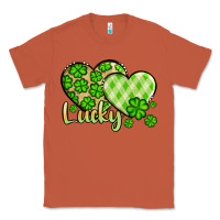 Copper St. Patrick's Lucky hearts Classic Tee - OliviaCreatesArt