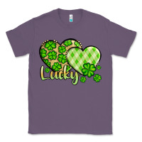 Lavender St. Patrick's Lucky hearts Classic Tee - OliviaCreatesArt
