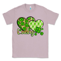 Lilac St. Patrick's Lucky hearts Classic Tee - OliviaCreatesArt