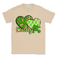 Mushroom St. Patrick's Lucky hearts Classic Tee - OliviaCreatesArt