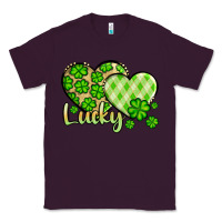 Plum St. Patrick's Lucky hearts Classic Tee - OliviaCreatesArt