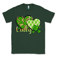 Sports Green St. Patrick's Lucky hearts Classic Tee - OliviaCreatesArt