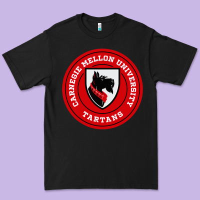 Carnegie Mellon Tartans Premium Tee Designed By Snappyart