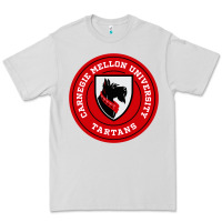Dove Grey carnegie mellon tartans Premium Tee - SnappyArt