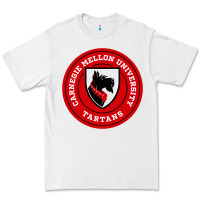 White carnegie mellon tartans Premium Tee - SnappyArt