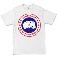 White canada goose Premium Tee - SnappyArt