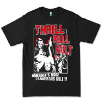 Black Thrill Kill Kults, Thrill Kill Kults vintage, Thrill Kill Kults art, T Premium Tee - SnappyArt