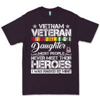 Plum VietNam Veteran daughter Most People Never Meet Their Heroes Premium Tee - SnappyArt