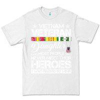 White VietNam Veteran daughter Most People Never Meet Their Heroes Premium Tee - SnappyArt