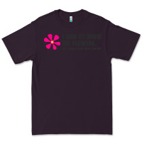 Plum i may not know my flowers  t shirt Premium Tee - SnappyArt