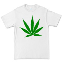 White Weed Premium Tee - SnappyArt