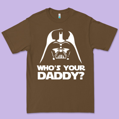 Darth Vader Who's Your Daddy Premium Tee Designed By Snappyart