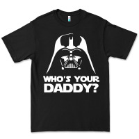 Black darth vader who's your daddy Premium Tee - SnappyArt