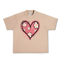 Burro floral pink glitter heart Urban Heavy Tee - Jasminsmagicworld