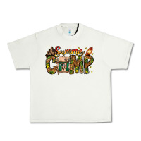 Pistachio Summer Camp Urban Heavy Tee - CowhideDigitalArt