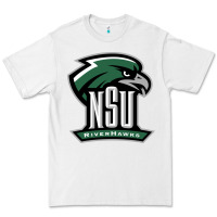 White northeastern state riverhawks Premium Tee - SnappyArt