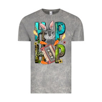 Cloud Rock Western hip hop Bunny Easter Day Vintage Tee - LillyAllenDesigns