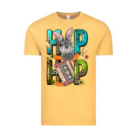 Vintage Mustard Western hip hop Bunny Easter Day Vintage Tee - LillyAllenDesigns