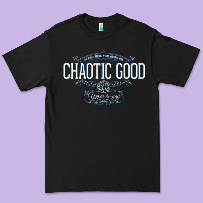 Chaotic Good Essential  Copy Premium Tee Designed By Snappyart