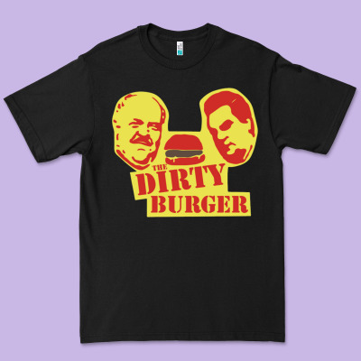 Dirty Burger Premium Tee Designed By Snappyart