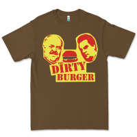 Cacao Dirty Burger Premium Tee - SnappyArt