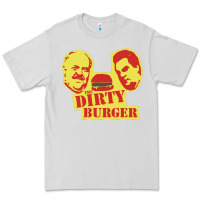 Dove Grey Dirty Burger Premium Tee - SnappyArt
