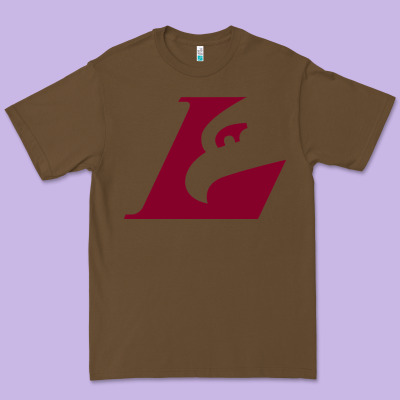 Uw-la Crosse Maroon Premium Tee Designed By Snappyart