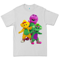 Dove Grey new 755 barney and friends cute Premium Tee - SnappyArt