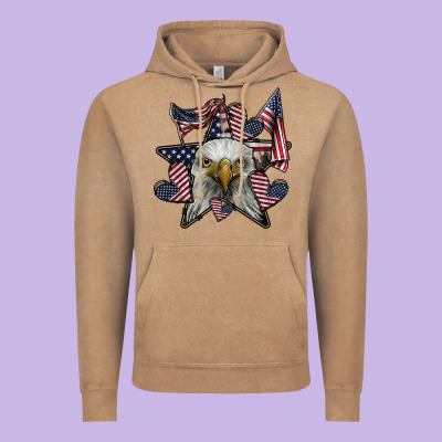 Eagle Star Png Vintage Hoodie Designed By Sublimationcraftshop