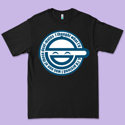 Laughing Man Ghost In The Shell Classic Premium Tee Designed By Snappyart