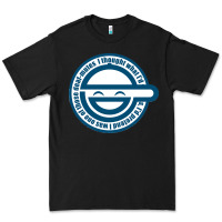 Black Laughing Man GHOST IN THE SHELL Classic Premium Tee - SnappyArt