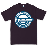 Plum Laughing Man GHOST IN THE SHELL Classic Premium Tee - SnappyArt