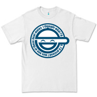 White Laughing Man GHOST IN THE SHELL Classic Premium Tee - SnappyArt