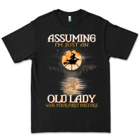 Black assuming i'm just an old lady was your first mistake witch Premium Tee - SnappyArt