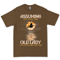 Cacao assuming i'm just an old lady was your first mistake witch Premium Tee - SnappyArt