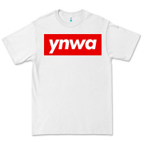 White ynwa Premium Tee - SnappyArt