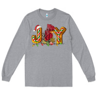 Heather Grey Joy Rooster Long Sleeve Tee - LillyAllenDesigns