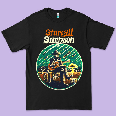 Sturgill Simpson Retro Premium Tee Designed By Snappyart