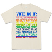 Bone Vote As If Your Life Depends On It Human Rights Premium Tee - SnappyArt